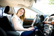 driving girl