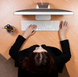 Woman at the work place