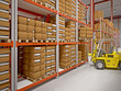 Foto: warehouse background warehouse background