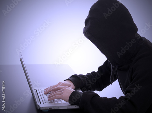 Photo: hacker internet crime hacker internet crime