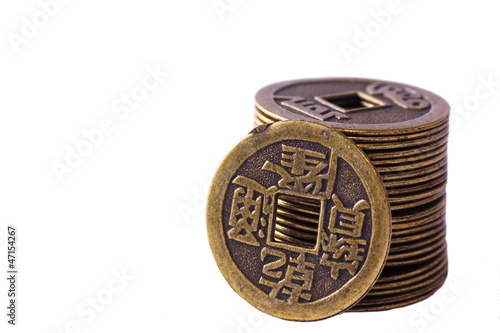 Photo: china coins china coins