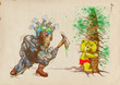 green nature - monster of globalization