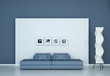 Design Couch in a modern room | Design Interior Architecture