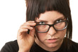 Serious Female Teenager