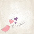 Vogel zwitschert: It`s a Girl!