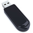 USB flash drive, 3d image