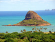 Mokolii Island (Chinaman's Hat), Oahu, Hawaii