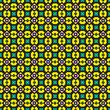 Ornate Green and Yellow Pattern