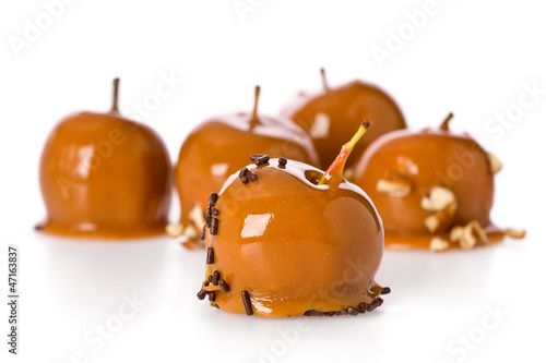 Photo: Mini Caramel Apples Mini Caramel Apples