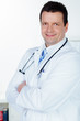 freundlicher selbstbewußter doktor