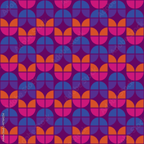 Vector: Seamless Colorful Retro Pattern Seamless Colorful Retro Pattern