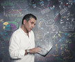 Businessman and new business idea