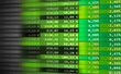 Tableau cours de bourse place de marché