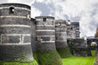 Angers, château, monument, touristique, médiéval, pierre
