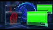 Parts of a human body being monitored on digital background