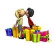 Kissing With Presents
