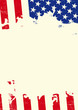 Grunge american flag