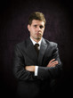 Businessman with arm's crossed