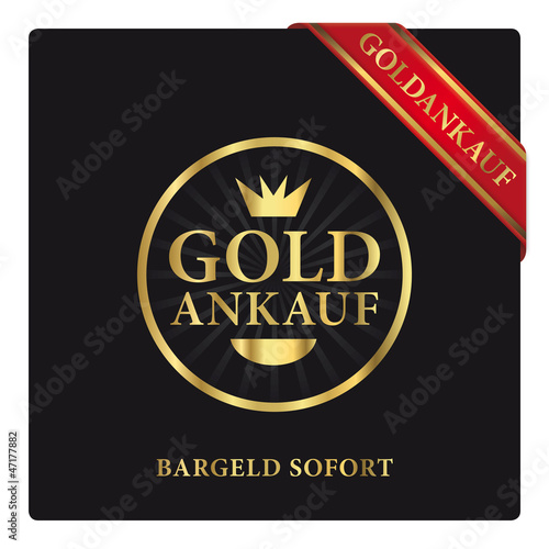 Vector: Goldankauf - Bargeld sofort - Gute Preise garantiert Goldankauf - Bargeld sofort - Gute Preise garantiert