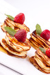 pancakes with strawberry