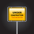 Under construction sign