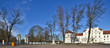 Schlossplatz Oranienburg mit Blick zu Schlossgarten.