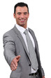 business man give hand shake
