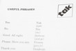 Polish Phrase Book, Useful Phrases.