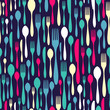 Silverware seamless pattern