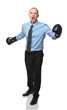 angry businessman