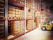 warehouse background