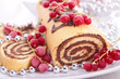 Foto: decorated christmas pastry decorated christmas pastry