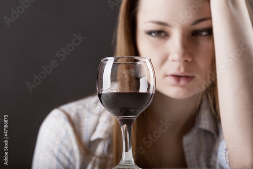 Photo: Woman in depression Woman in depression