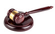 Brown auction gavel