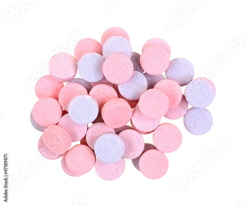 Photo: Antacid Tabs From Above Antacid Tabs From Above