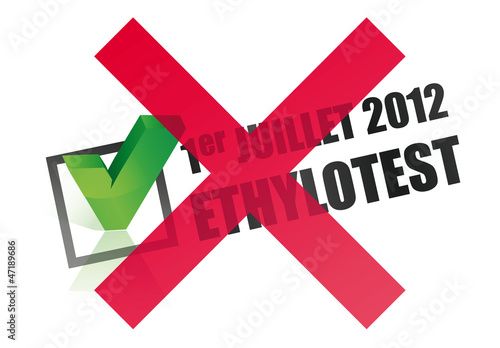 Vector: fin des ethylotest obligatoire fin des ethylotest obligatoire