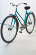 Old Soviet bike. Vertical frame
