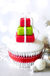 Christmas cupcake