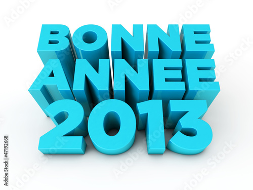 Illustration: New year 2013 3d render New year 2013 3d render