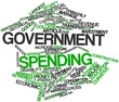 Word cloud for Government spending