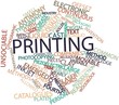 Word cloud for Printing