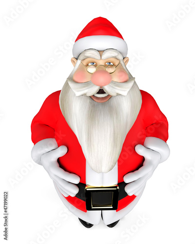 Illustration: santa ho ho ho santa ho ho ho