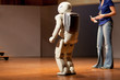 robot and human