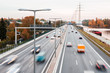 autobahm in herbst