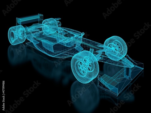 Illustration: Formula One Mesh Formula One Mesh
