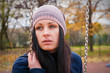 girl on a swing