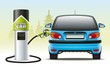 Refilling a hybrid car