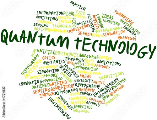 Illustration: Word cloud for Quantum technology Word cloud for Quantum technology