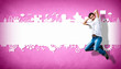 Photo: Modern style dancer posing Modern style dancer posing