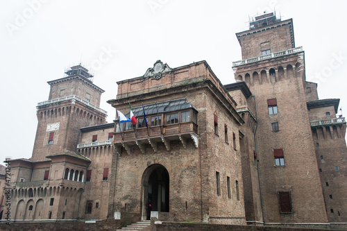 Photo: castle of ferrara castle of ferrara